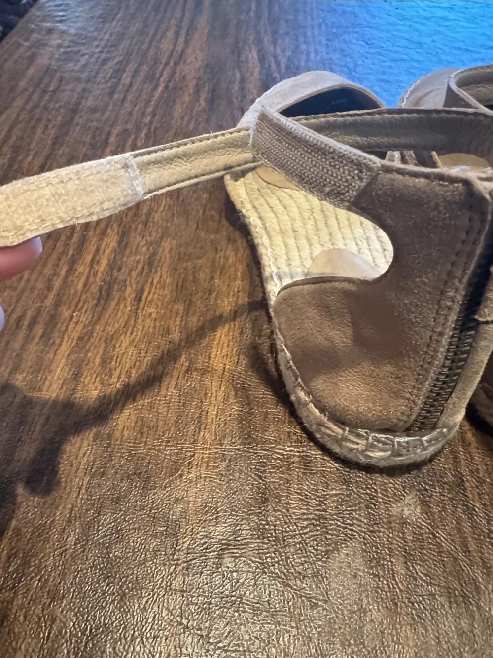 Eileen Fisher suede upper